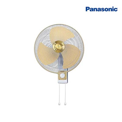 Panasonic - Quạt Treo Tường Màu Vàng Kim - 3 Cấp Độ Gió | F-409UGO