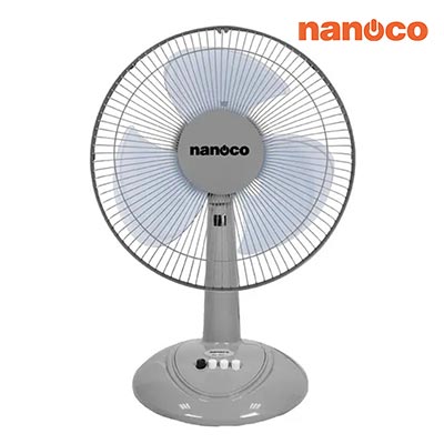 Nanoco - Quạt Bàn 3 Cánh Màu Xám | NTF1207G