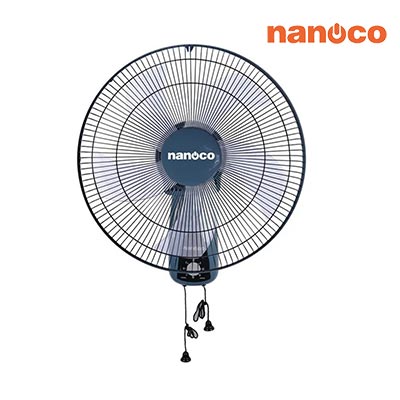 Nanoco - Quạt Treo Tường Màu Xanh - 5 Cánh - 3 Cấp Độ Gió |  NWF1604BL