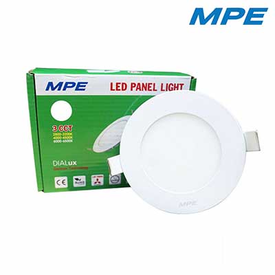 Âm Trần MPE LED Tròn Siêu Mỏng RPL 24W 3 Chế Độ Màu Ø280