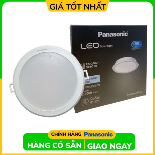 Đèn LED Âm Trần Panasonic DN 2G Tròn NNV70031WE1A / NNV70041WE1A / NNV70061WE1A 9W