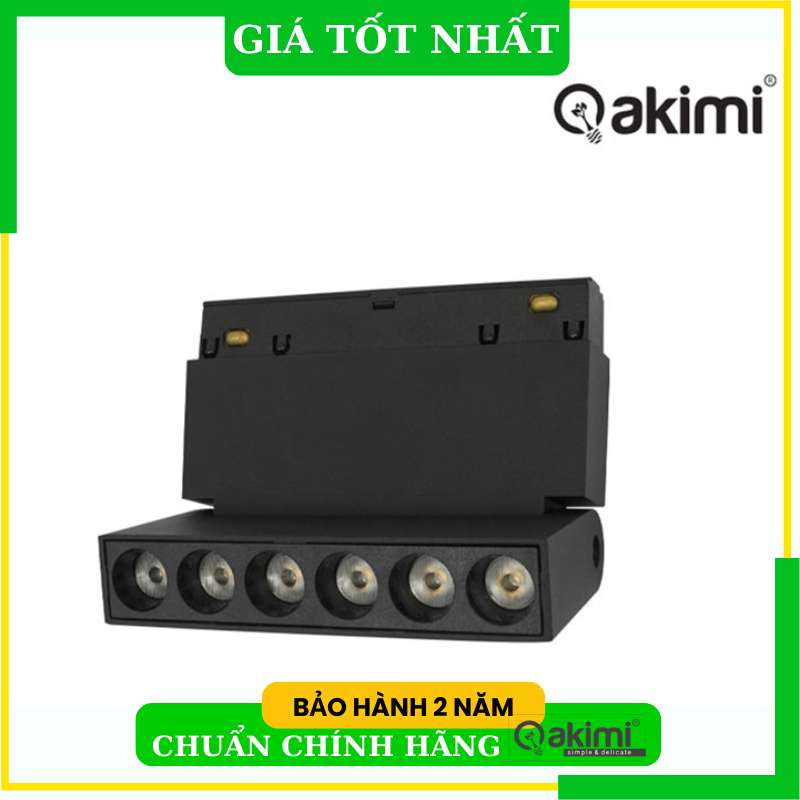 Akimi - Đèn Rọi Ray Nam Châm Chiếu Điểm Chỉnh Hướng Cao Cấp 6W | AKS3-05