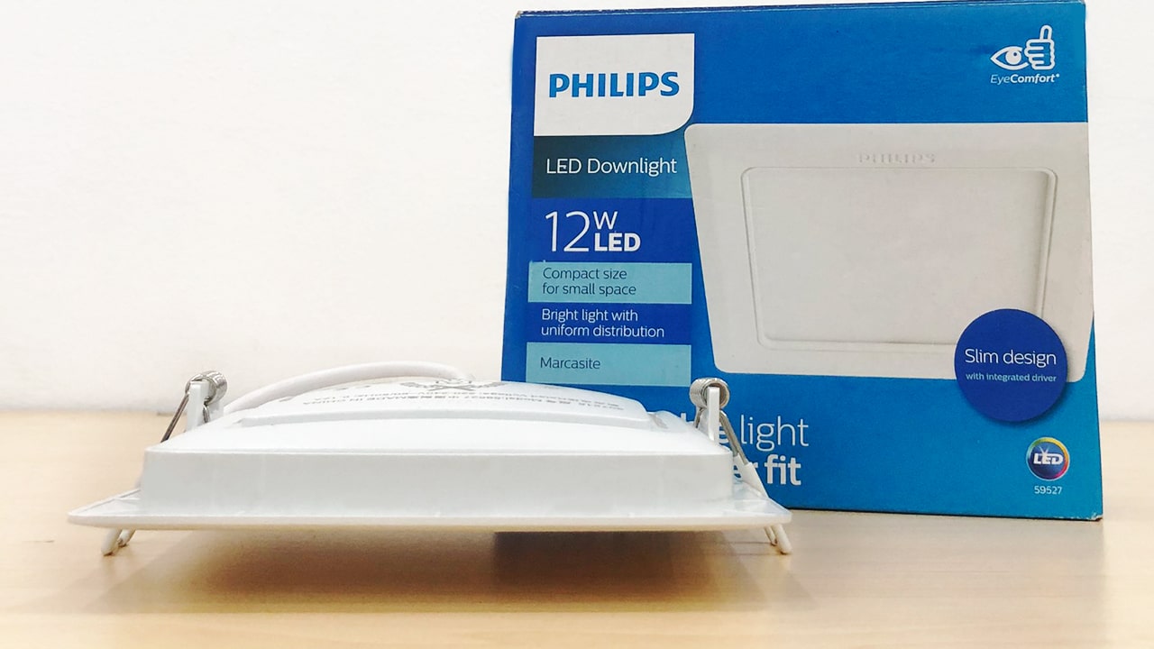 Đèn LED âm trần Philips siêu mỏng