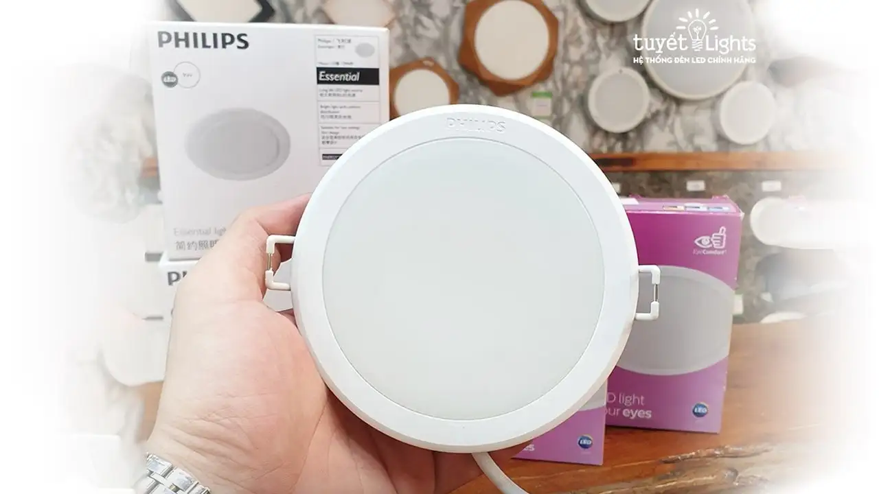 Những tính năng hiện đại của đèn LED âm trần Philips