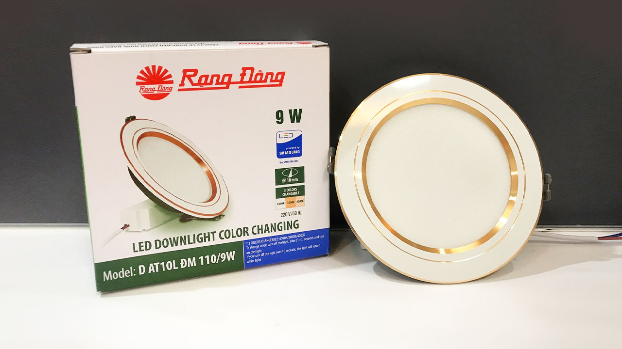 Đèn LED âm trần Việt Nam Rạng Đông