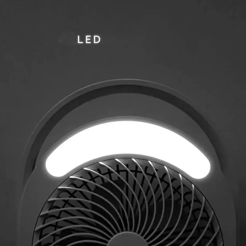 Quạt sạc điện đèn LED Nanoco NRF6310B