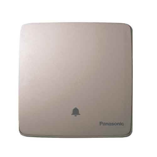 Panasonic Minerva - Nút Nhấn Chuông - Màu Vàng Ánh Kim | WMT540108MYZ-VN