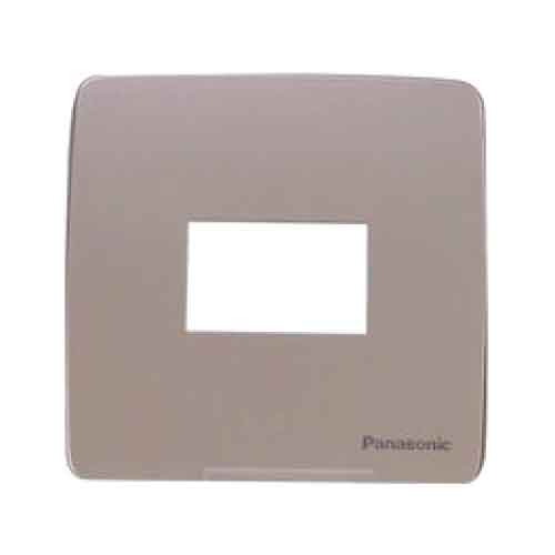 Panasonic Minerva - Mặt Vuông 1 Thiết Bị  - Màu Vàng Ánh Kim | WMT7811MYZ-VN