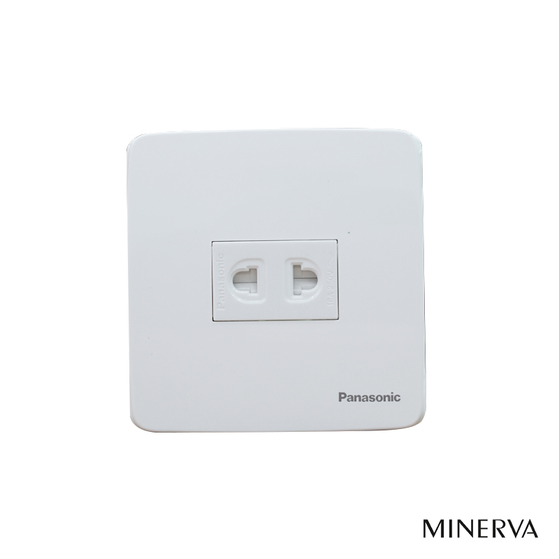 Panasonic Minerva - Bộ 3 Công Tắc B 1 Chiều - Màu Trắng | WE1081SW / WMT7811-VN