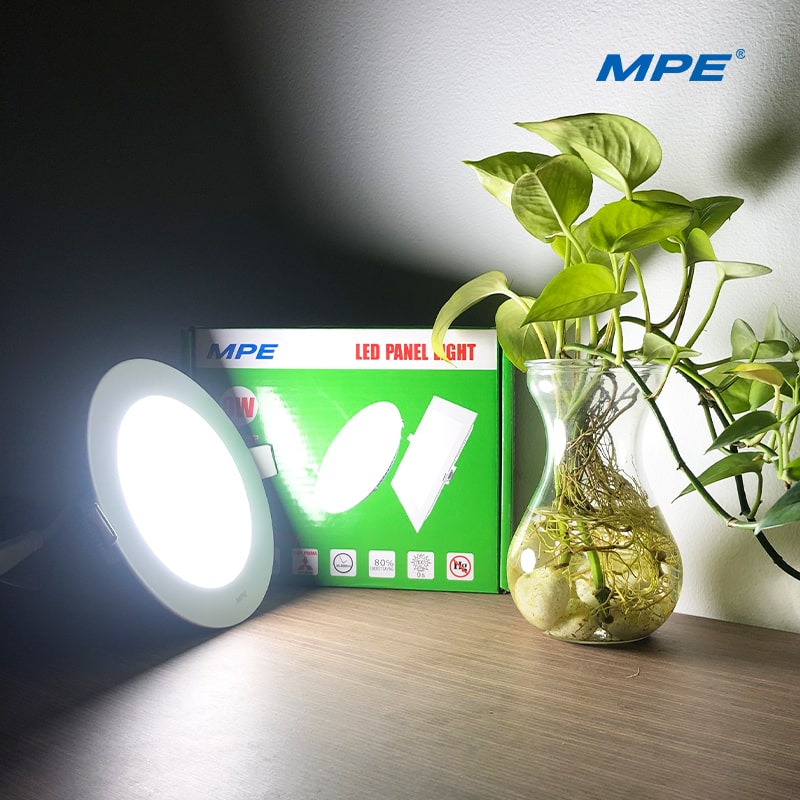 Đèn LED Âm Trần Siêu Mỏng MPE - RPL / 9W (3 chế độ)