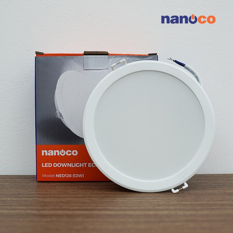 Âm trần siêu mỏng Nanoco Eco Series / 9W (3 chế độ)