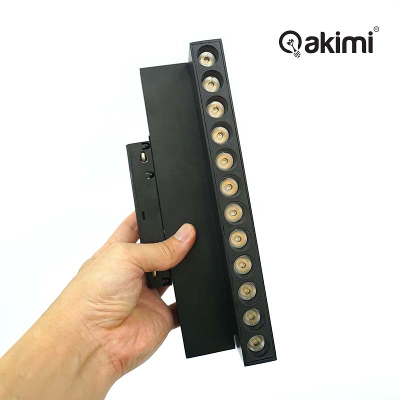 Đèn ray Nam Châm Akimi Series 3 - Chiếu điểm chỉnh hướng cao cấp 18W