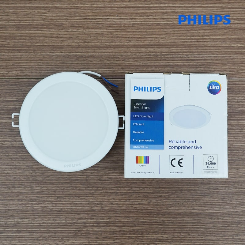 Âm trần Philips LED Tròn DN027B G3 LED9 D125 RD (9W Φ125)