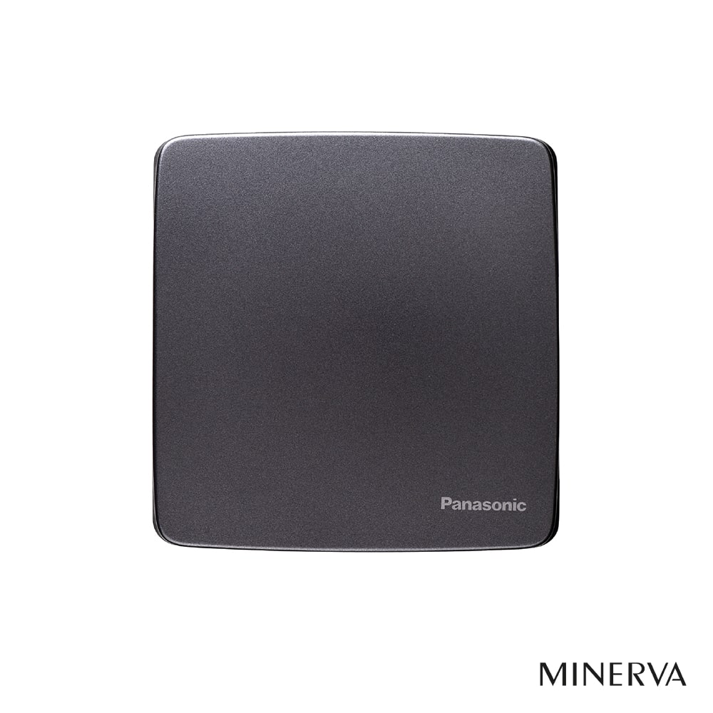 Panasonic Minerva - Bộ Công Tắc C 2 Chiều - Màu Xám Ánh Kim | WMT502MYZ-VN