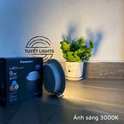 Đèn LED Âm Trần Panasonic DN 2G Tròn NNV70090WE1A 9W 3 Chế Độ