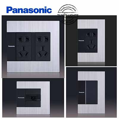 Panasonic Gen X - Bộ Công Tắc D Có Đèn Báo - Chuẩn BS | WTFBP55137S-1