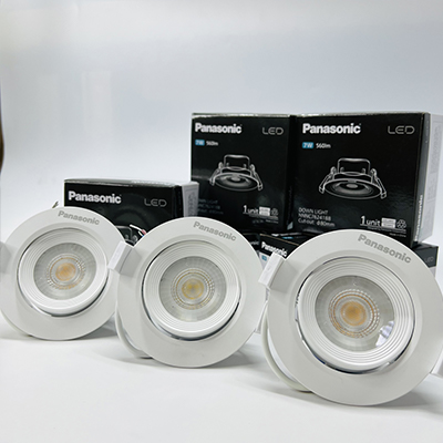 Đèn LED Âm Trần Panasonic DN Series Điều Chỉnh Góc Chiếu NNNC7624088 / NNNC7629088 / NNNC7628088 5W