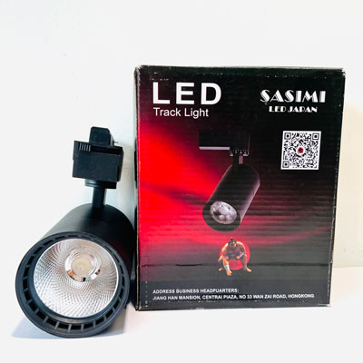 Rọi ray Sasimi LED Spot 15w Thân Đen 6000K SAS601