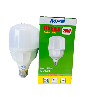 MPE - Bóng LED LBD2 20T E27 20W