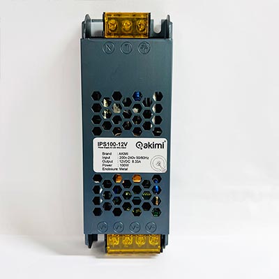 AKIMI - Bộ nguồn tổ ong dùng cho led dây 12V trong nhà AKIMI 200W | IPS200-12V