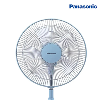 Panasonic  - Quạt Đứng 5 Cánh Màu Xanh - Chức Năng Tạo Gió Tự Nhiên 1/f Yuragi | F-308NHB