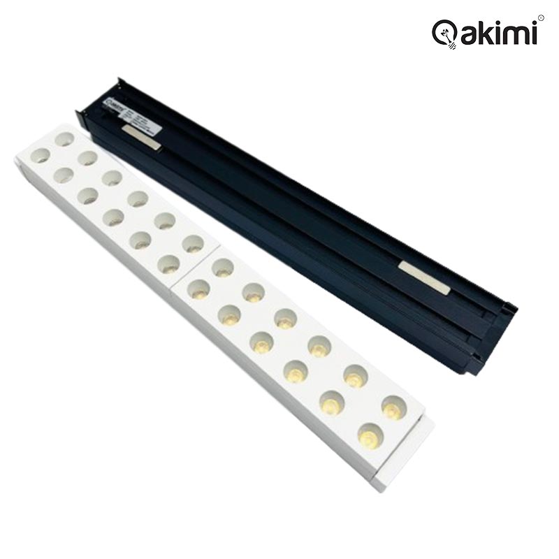 AKIMI - Đèn Ray Nam Châm Chiếu Điểm Chỉnh Hướng 20W Ultra Thin 5000K | AK-FD10 / AK-FD10 | Đ