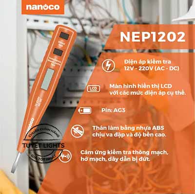 Nanoco - Bút Thử Điện Đa Năng | NEP1202