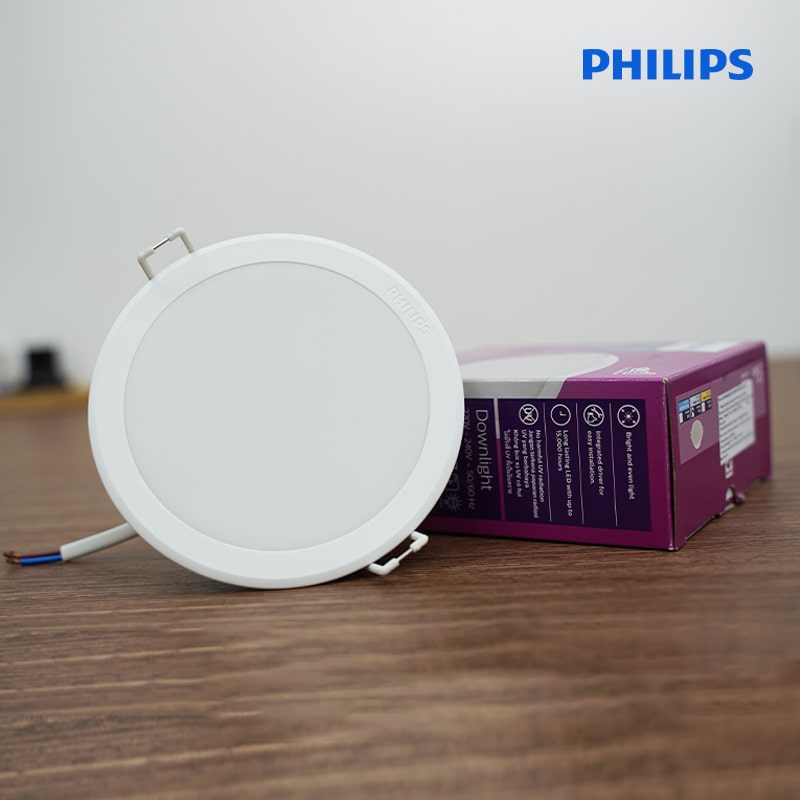 Âm trần Philips LED Meson Đổi màu SSW / 9W (Φ105)