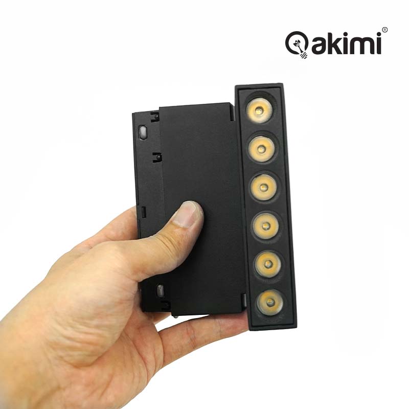 Đèn ray Nam Châm Akimi Series 3 - Chiếu điểm chỉnh hướng cao cấp 6W