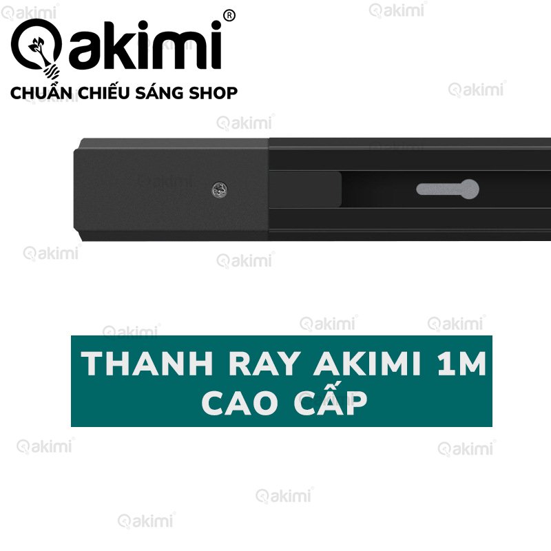 Thanh ray Akimi 1m cao cấp AKR100-W/B